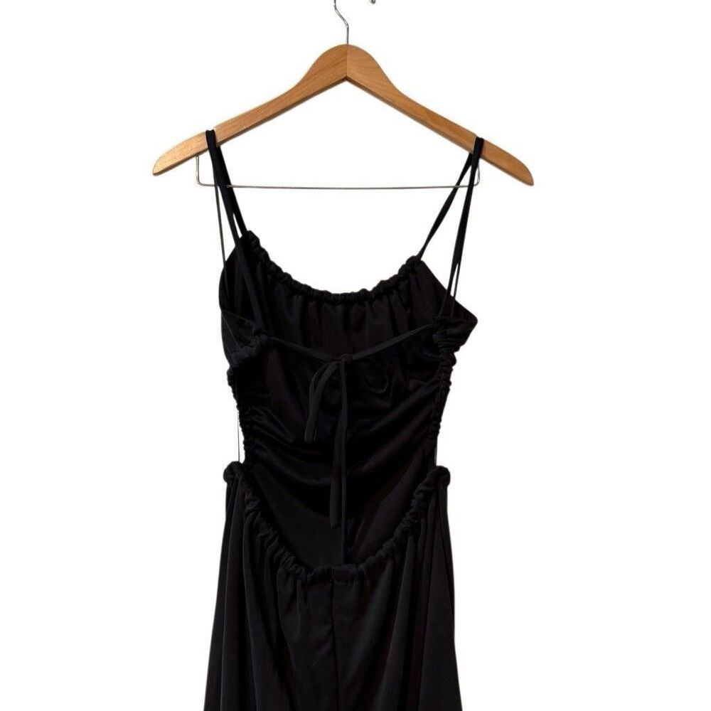 NWT Third Form Pull In Midi Dress Size 8 Open Back Washed Black - Picture 5 of 10